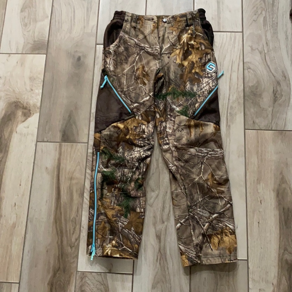 Scentlok Womens Medium Fleece Camo Pants